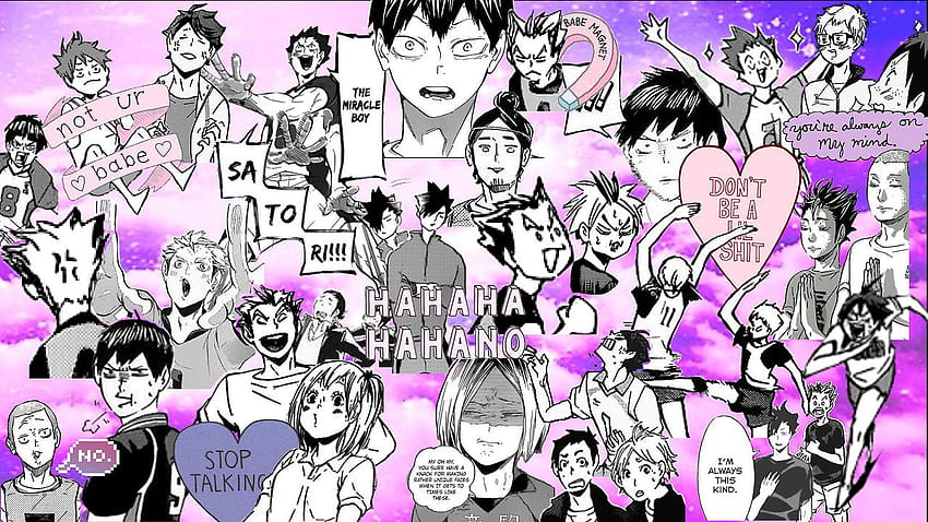 haikyuu backgrounds Tumblr posts HD wallpaper