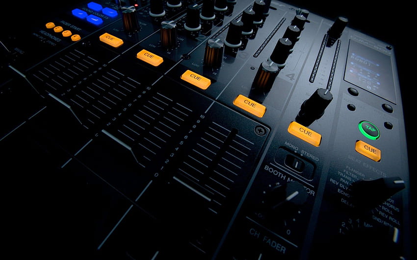 DJ Mixer, dj virtual de ancha fondo de pantalla