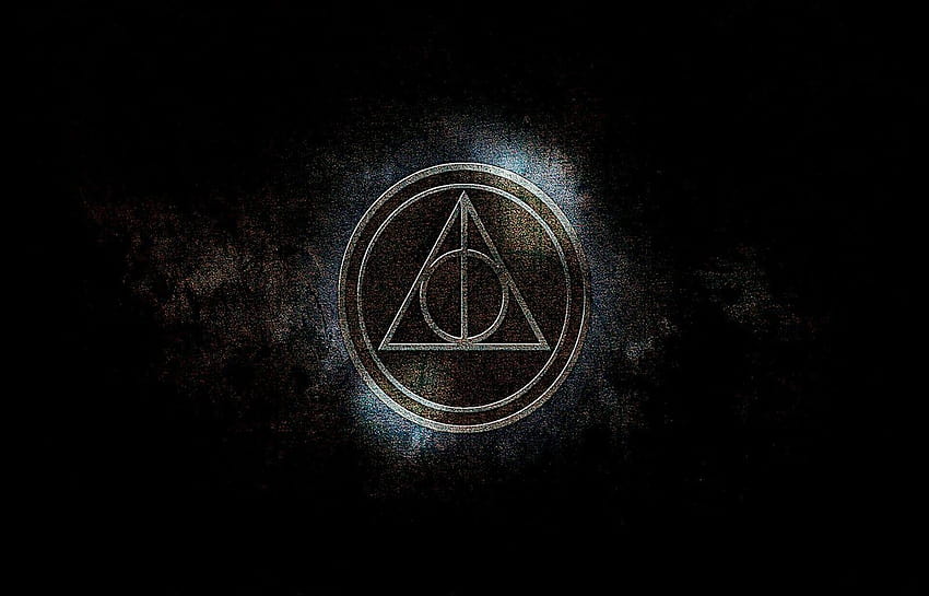 Harry Potter, deathly hallows symbol HD wallpaper