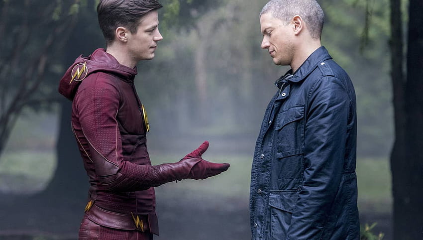 Captain Cold and The Flash plan a daring heist in latest trailer and pics, leonard snart captain cold the flash HD wallpaper
