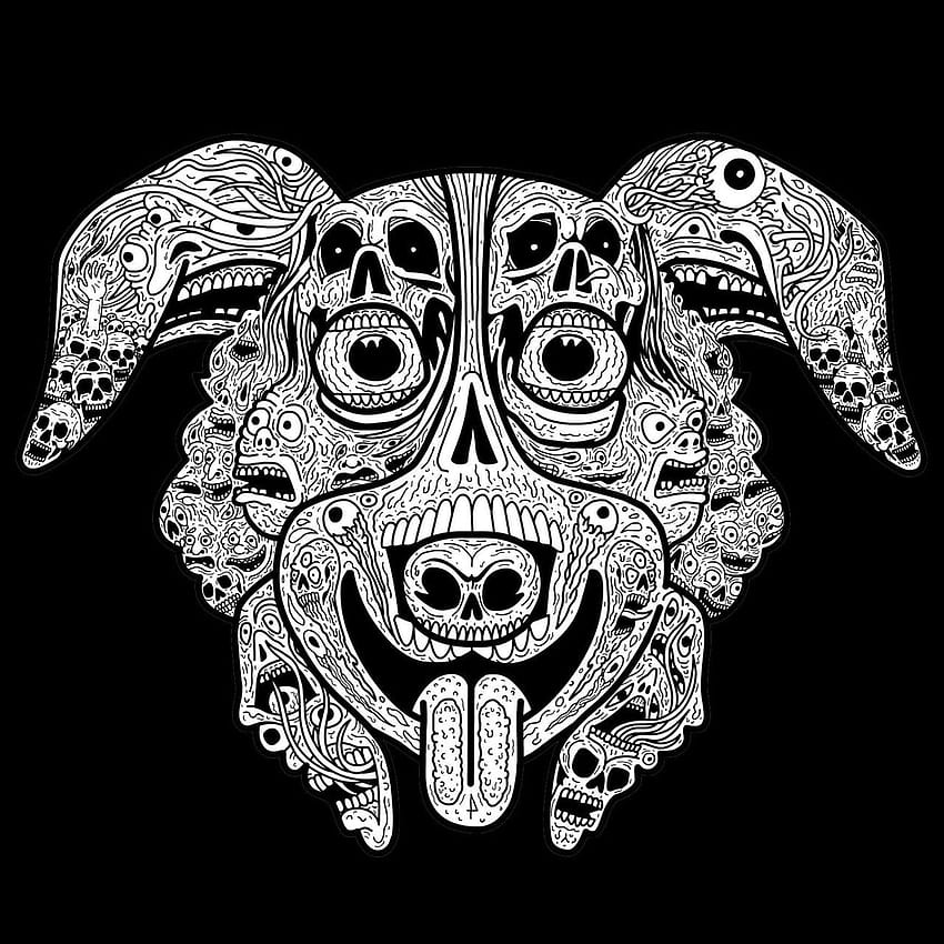 Mr. Pickles skull design, mr pickles HD phone wallpaper