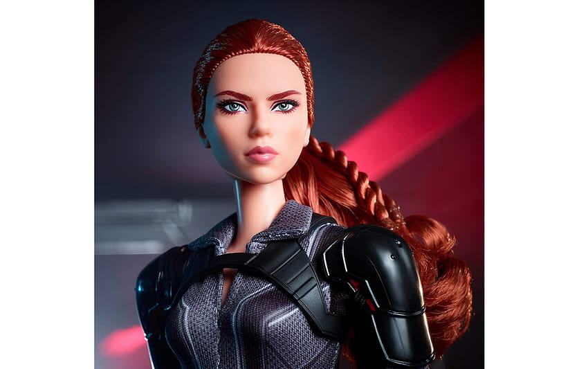 Marvel and Barbie Join Forces to Release a NEW Black Widow Doll HD wallpaper