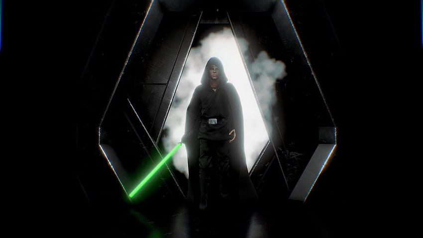 Luke Skywalker Mandalorianer HD-Hintergrundbild