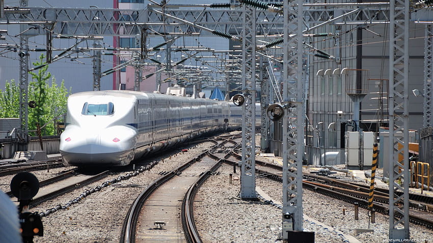 Japan High speed trains and wide, japan train HD wallpaper