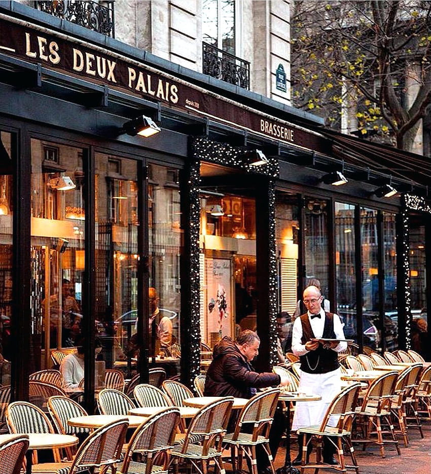 Paris Cafe HD phone wallpaper