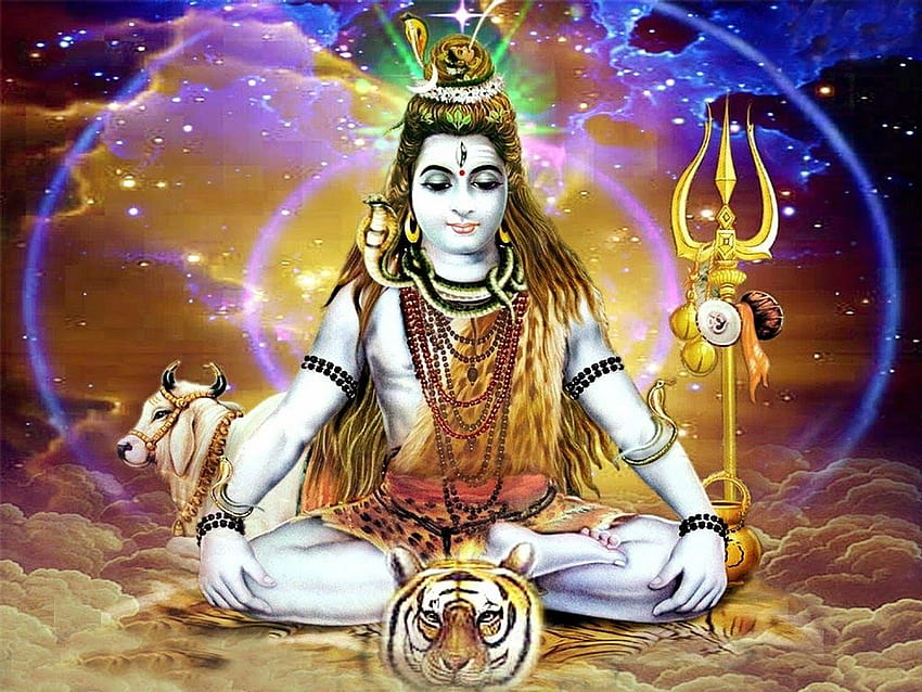 Dio Shiva, Shiva meditando Sfondo HD