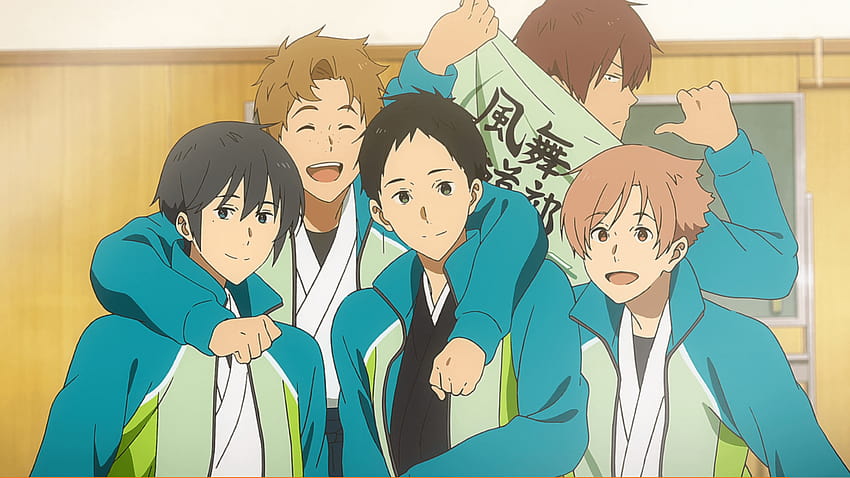 Tsurune: Kazemai Koukou Kyuudou Bu HD-Hintergrundbild