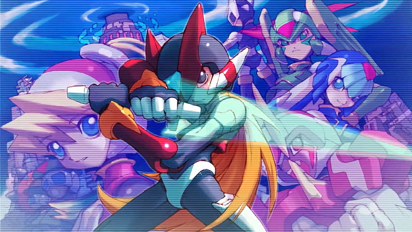 Fast paced action platformer, Mega Man Zero/ZX Legacy announce delay to February 25, 2020, mega man zero 5 HD wallpaper