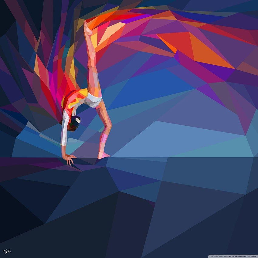 Gymnastics, background gymnastic HD phone wallpaper