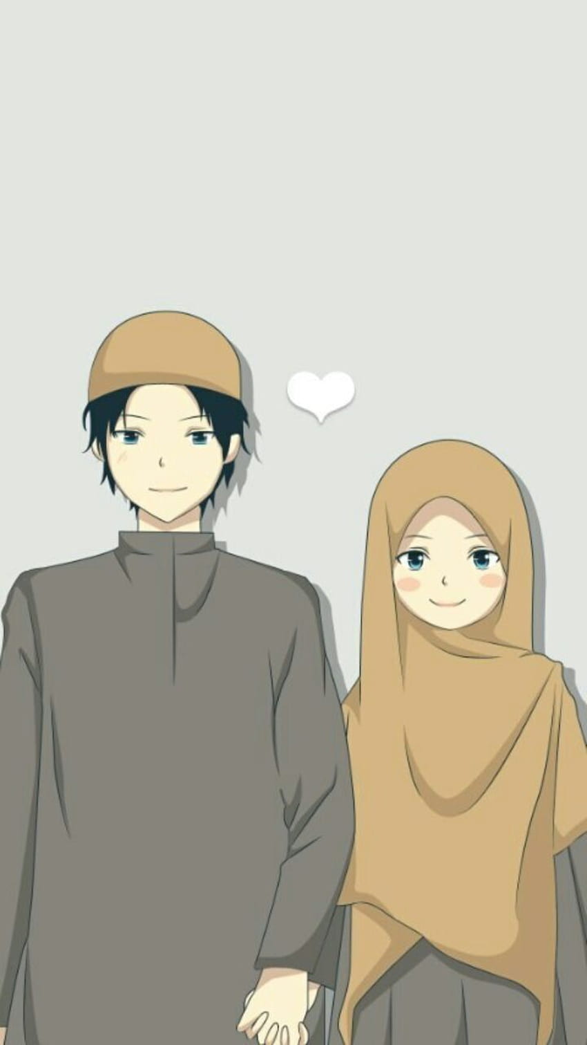 Inshaallah.... di 2020, muslim anime couple sleepy HD電話の壁紙