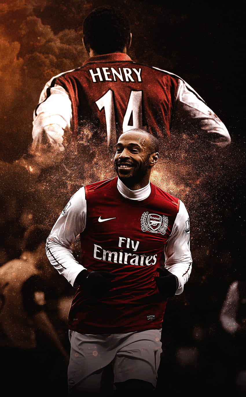 Thierry Henry mobile by Adik1910, thierry henry アーセナル パンダ HD電話の壁紙