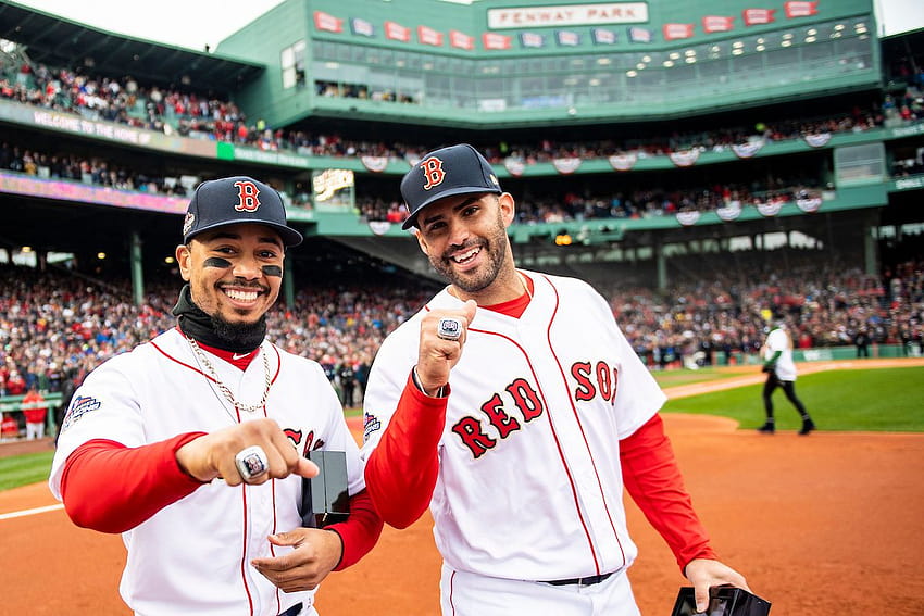 How the World Series Champion Boston Red Sox Share History in Real Time HD wallpaper