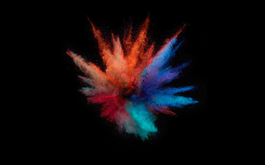 MacBook Pro Color Splash, colour splash HD wallpaper