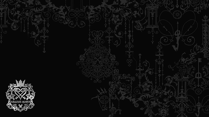 Kingdom Hearts Ps4, Hintergründe, PS4-Vintage-Design HD-Hintergrundbild