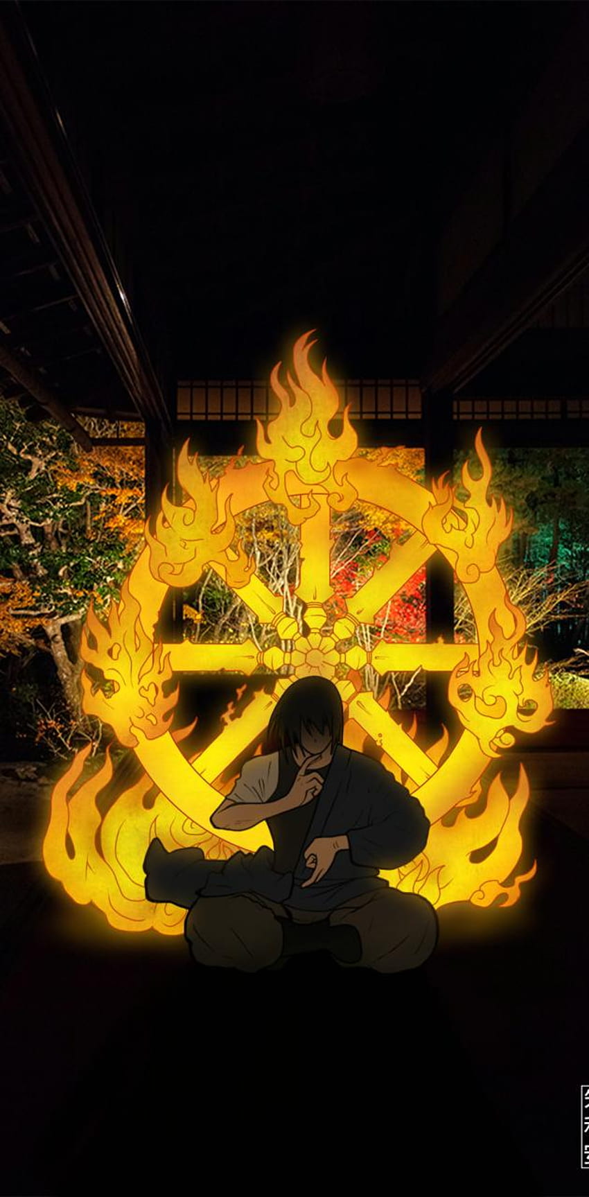 Benimaru Shinmon por art_yokai, fuerza de fuego benimaru fondo de pantalla del teléfono