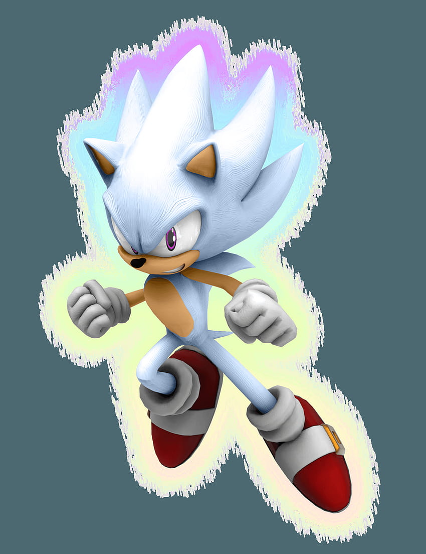 Hyper Sonic by KuroiSpeedster55, hyper sonic the hedgehog HD phone  wallpaper