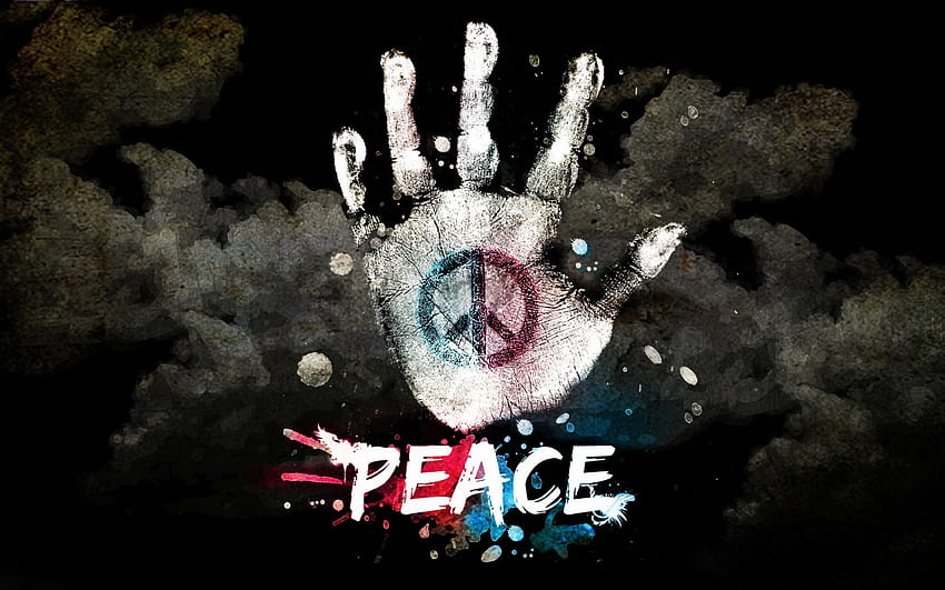 peace symbol HD wallpaper