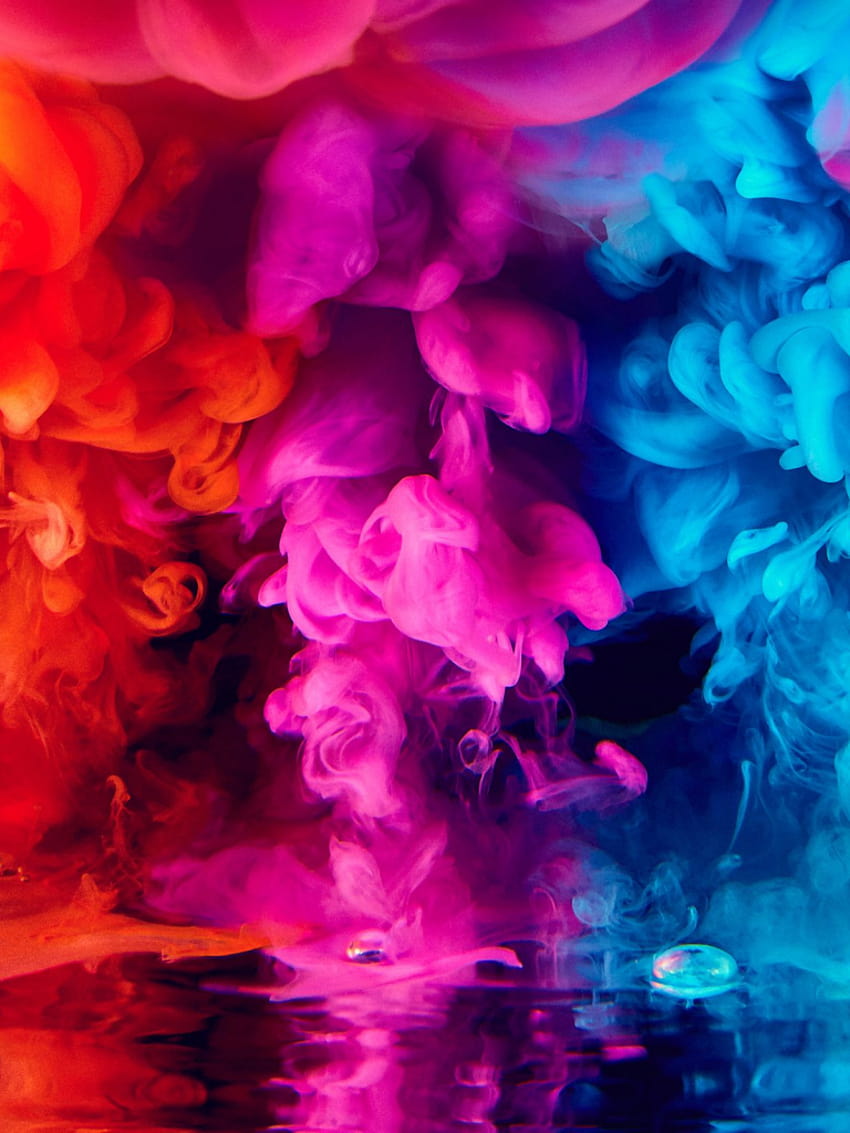 Phone Colorful Smoke Wallpapers - Wallpaper Cave