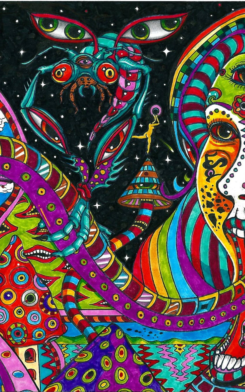 Acid Trip [2336x1664] for your , Mobile & Tablet HD phone wallpaper