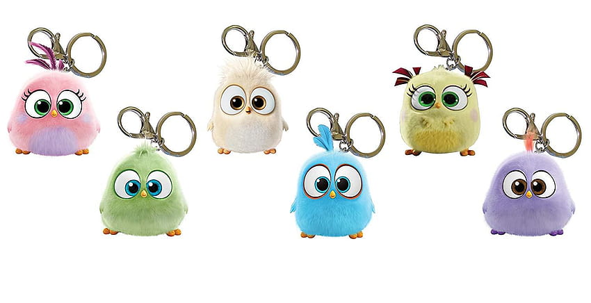Amazon : Angry Birds Hatchlings Key Chains, Pack of 12, Value, Angry Birds movie 2 samantha 高画質の壁紙