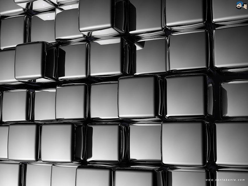 Dinding kubus 3d grafis luar biasa, 3d santabanta Wallpaper HD