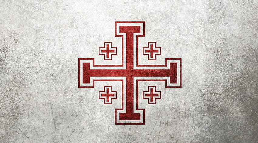 Croix de Jérusalem Fond d'écran HD
