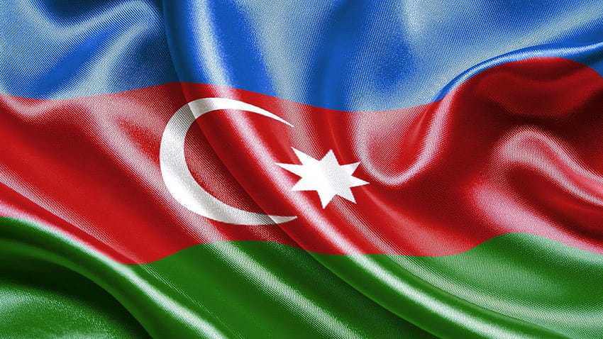 Drapeau de l'Azerbaïdjan, drapeau de l'Azerbaïdjan Fond d'écran HD