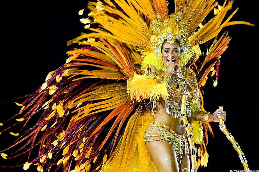 Carnaval Brésil, samba Fond d'écran HD