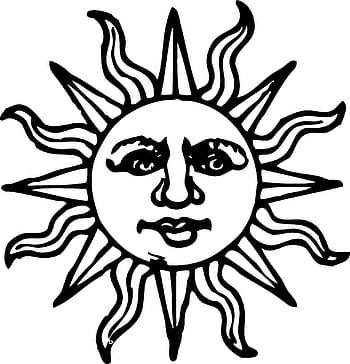 Cute Sun Drawing - HelloArtsy