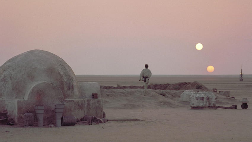 Star Wars classique: Luke sur Tatooine [1920x1080] : Fond d'écran HD