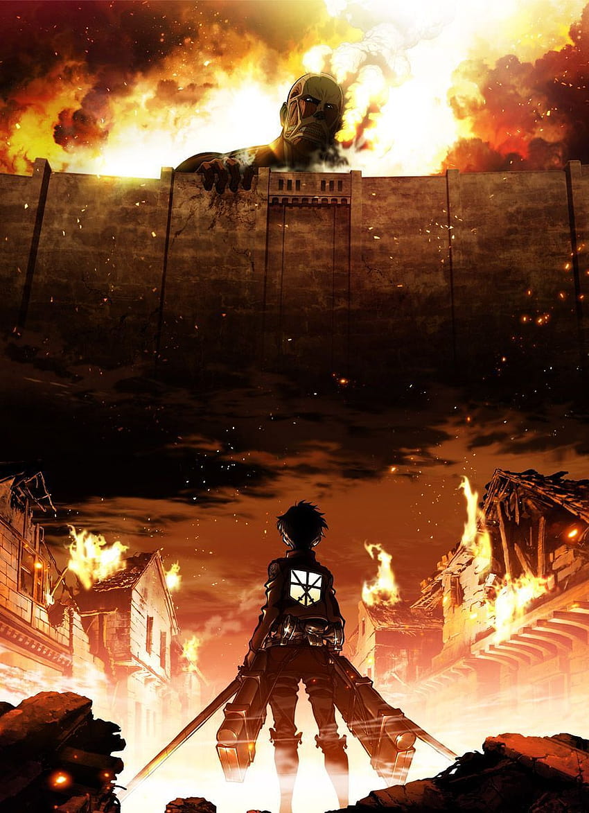 Attack On Titan, di android wallpaper ponsel HD