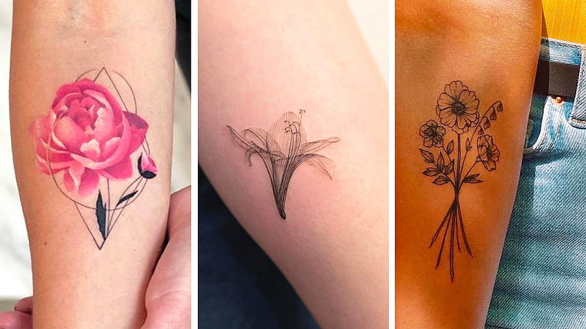 47 Breathtaking Watercolor Flower Tattoos - StayGlam