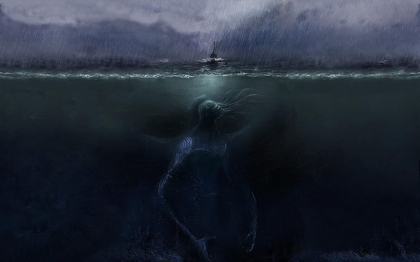 My for two years. Reminds me the only thing scarier than the ocean is our imagination. : thalassophobia HD wallpaper