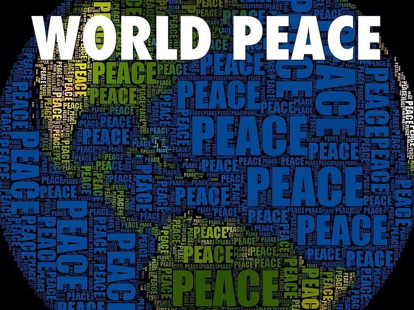 International World Peace Day Globe HD wallpaper