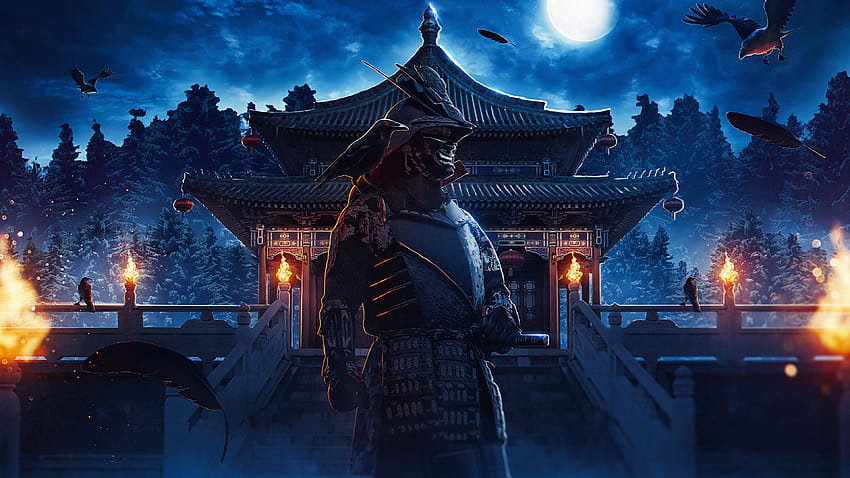 Samuray , Bushido, Savaşçı, Japonya, Orta Çağ, Grafik CGI, samuray pc HD duvar kağıdı