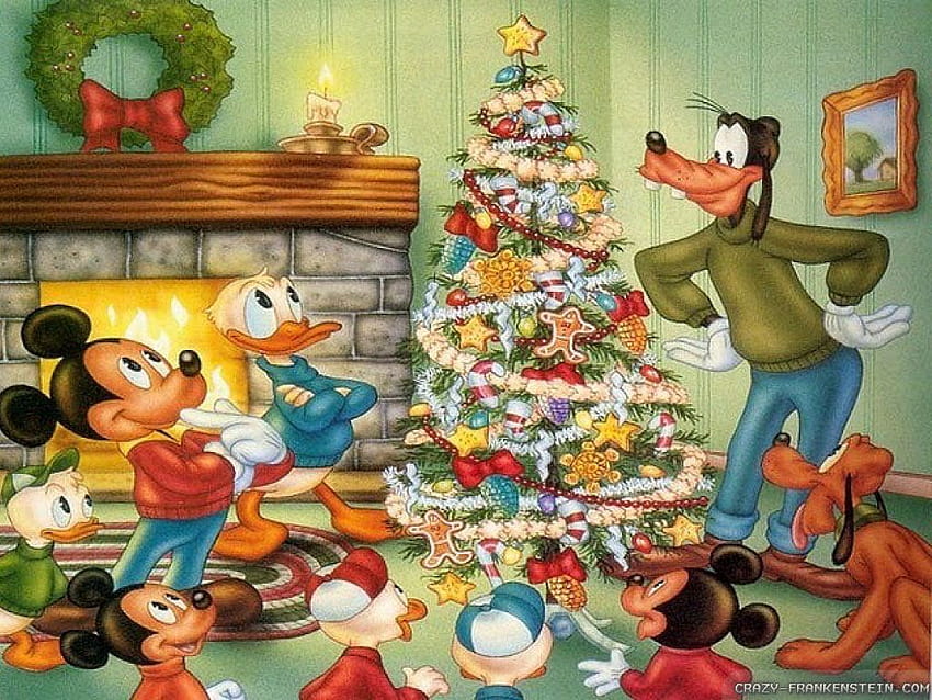 Disney Christmas, disney cartoons christmas HD wallpaper | Pxfuel