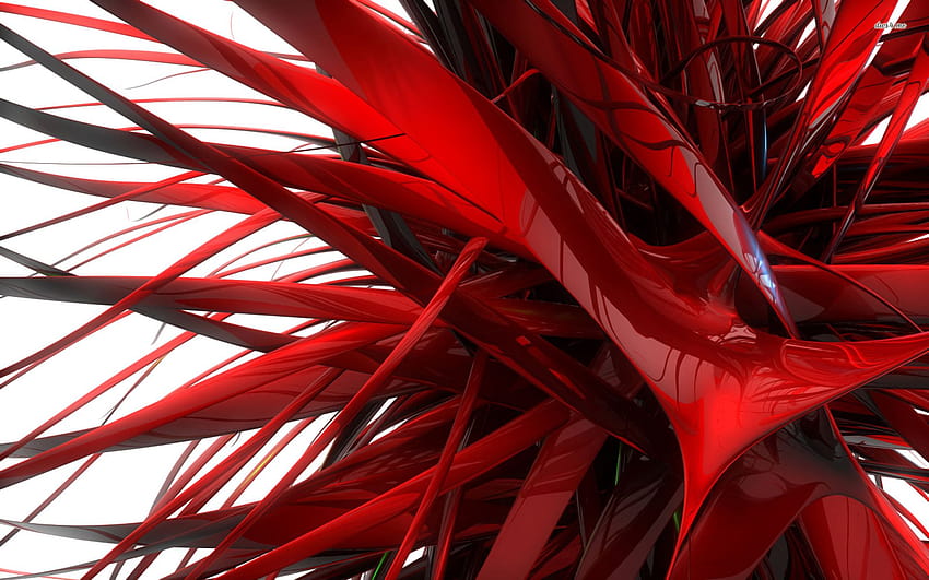 3d red spikes dekstop Backgrounds para [1920x1200] para seu, Celular e Tablet papel de parede HD