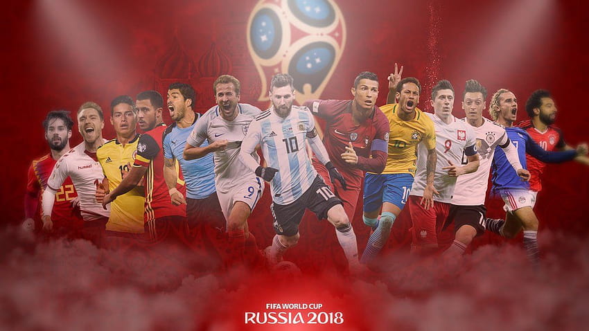 Световно първенство 2018: 12 най-добри футболисти, играчи с фланелка номер 14 HD тапет