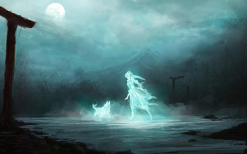 Cool , Tablet Backgrounds, Gothic Ghost, Spooky, Halloween, horror ghost HD wallpaper