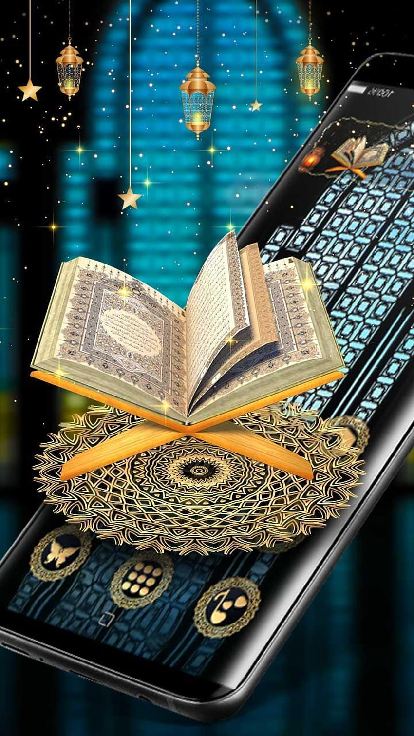 Lanzador de temas Al Quran Sharif para Android fondo de pantalla del teléfono