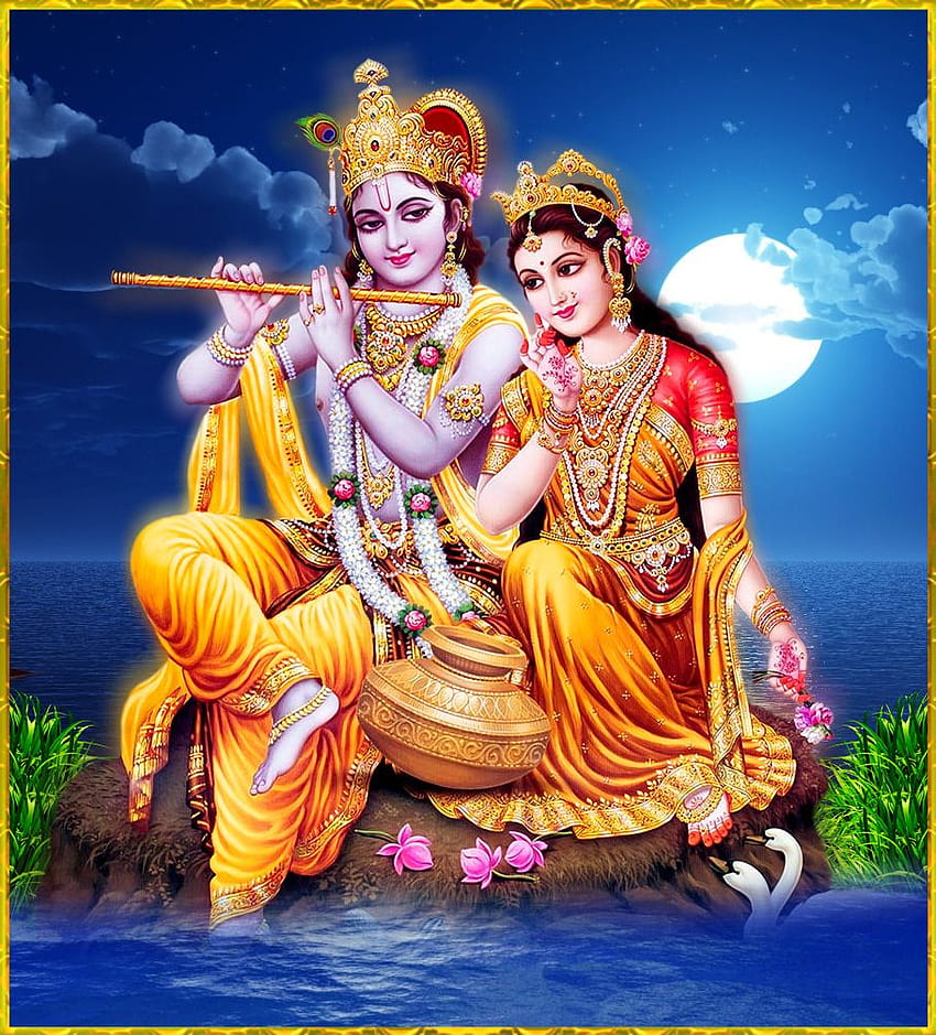 320 Signore Radha Krishna Amore E 3d, signore radhakrishna Sfondo del telefono HD