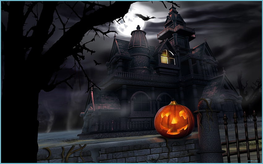 10x10 Salvas de Halloween Halloween Kissen, dibujos animados de halloween fondo de pantalla