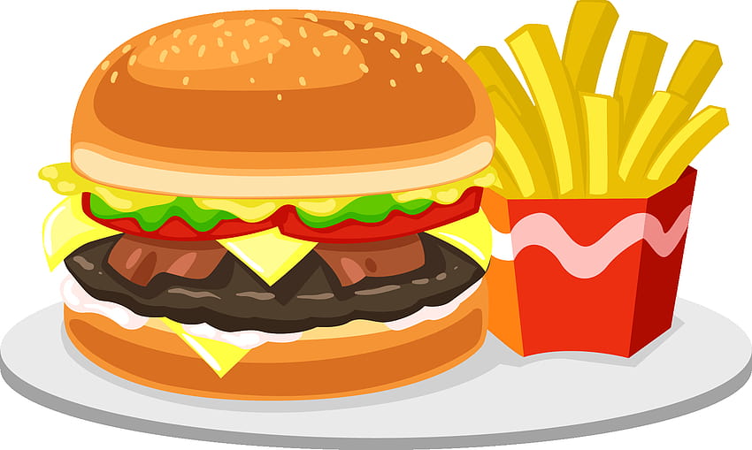 fatty foods clipart