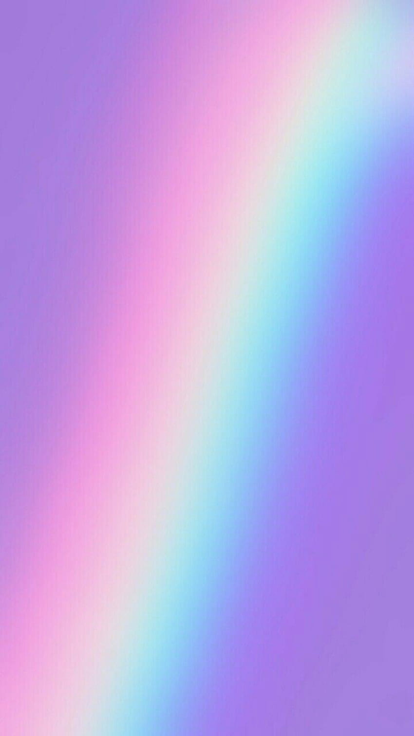 Purple Rainbow, light purple gradient HD phone wallpaper