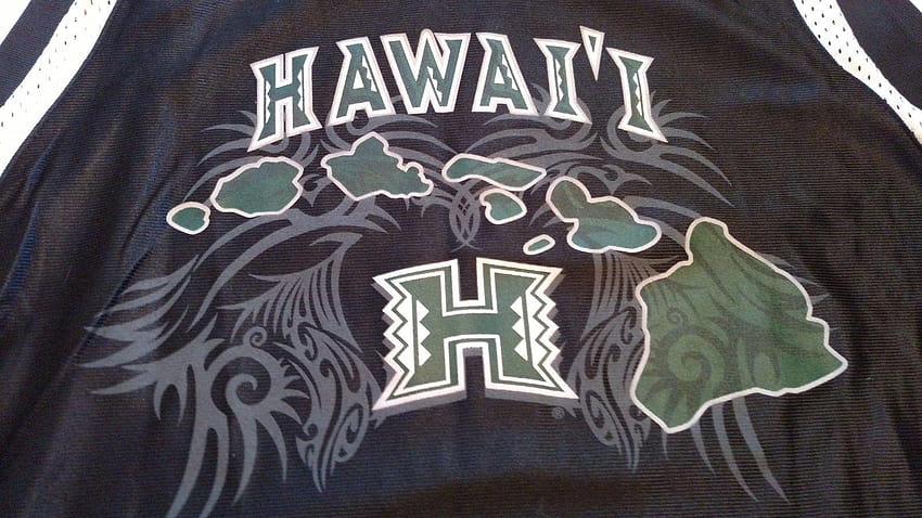 University Of Hawaii Rainbow Warriors Basketball Jersey Size Xl HD wallpaper