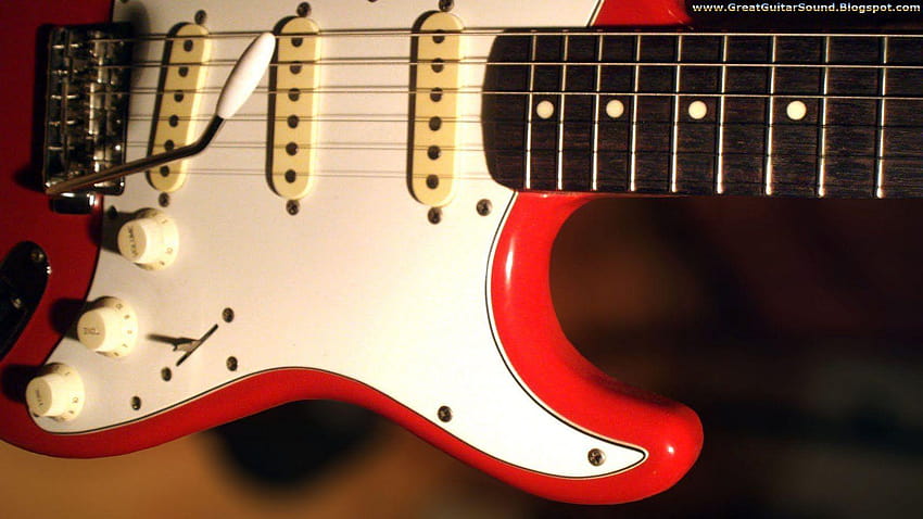 китара fender stratocaster HD тапет