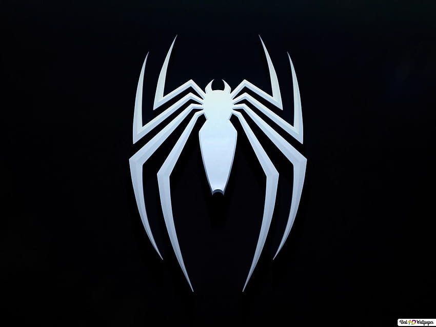 Marvel's Spider Man 2, das erstaunliche Spider-Man-Logo HD-Hintergrundbild