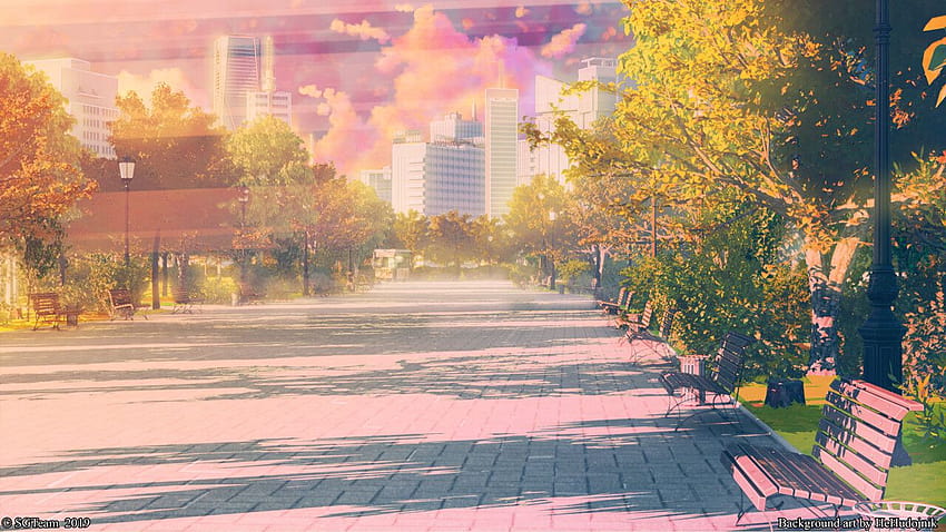 Summer Anime Park Backgrounds ... HD wallpaper |  Pxfuel
