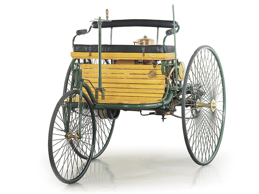 1885 Benz Patent-Motorwagen HD-Hintergrundbild