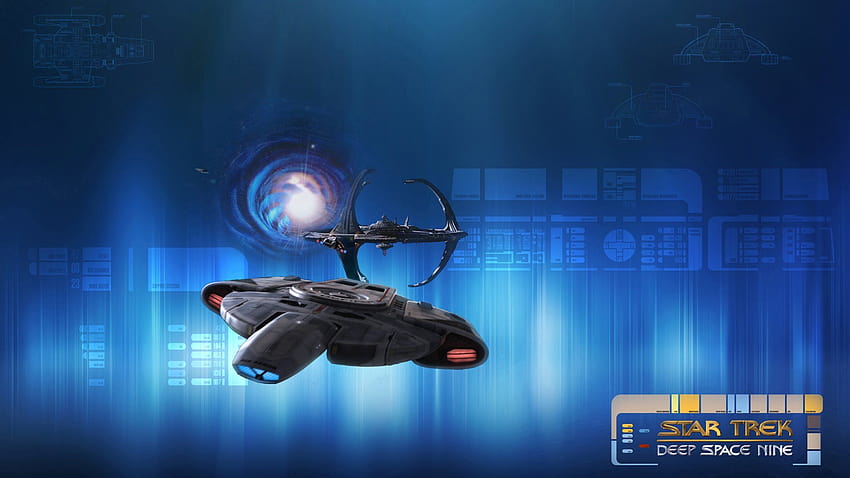 star, Trek, Ds9, Defiant / and Mobile Backgrounds HD wallpaper